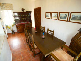 Dining area Villa Chibanias