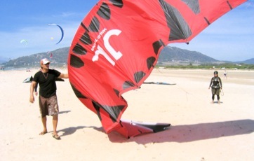 Kite surfen in Conil